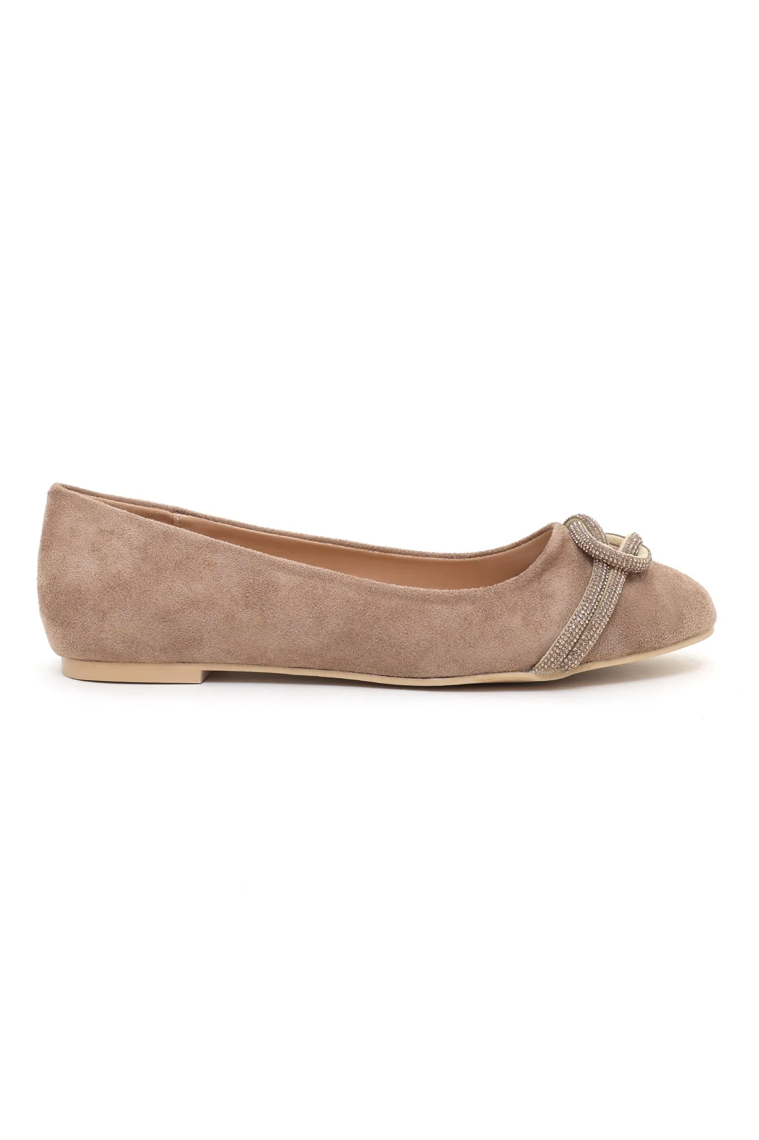 ALMAS SUEDE SLIPONS-BEIGE