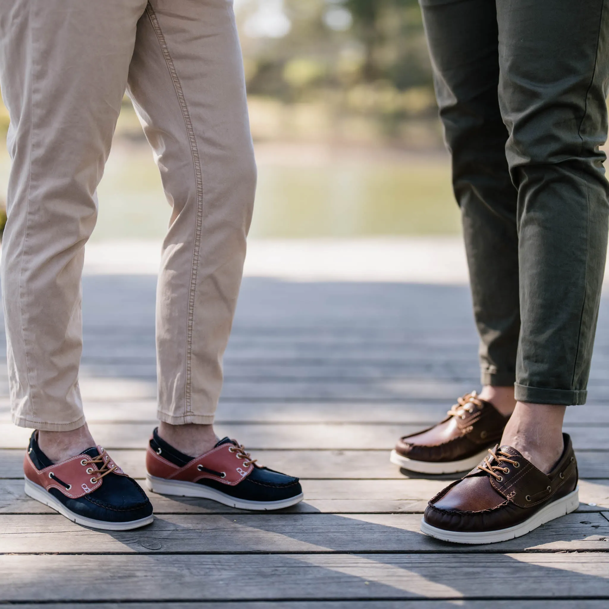 ANKKURI Men’s Zero Waste boat shoes