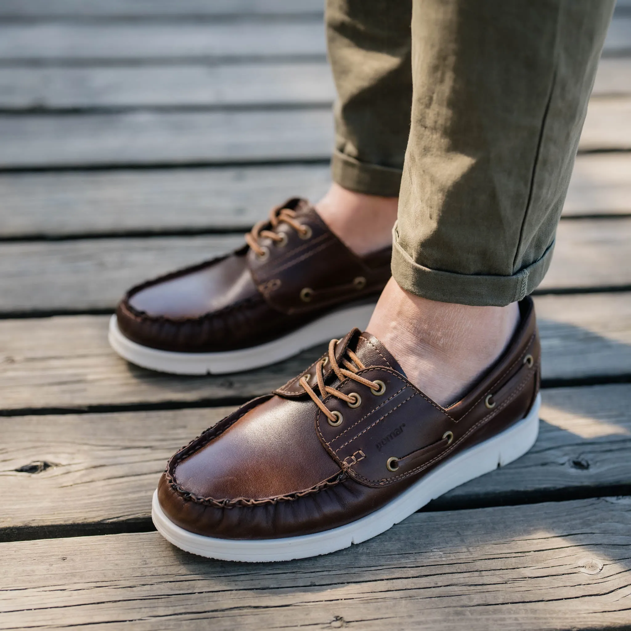 ANKKURI Men’s Zero Waste boat shoes