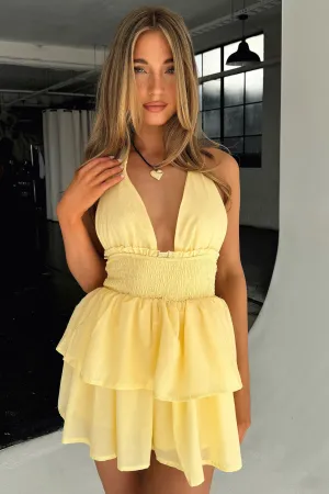 April Dress - Yellow