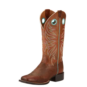 Ariat Women's Round Up Ryder Boot - Sassy Brown