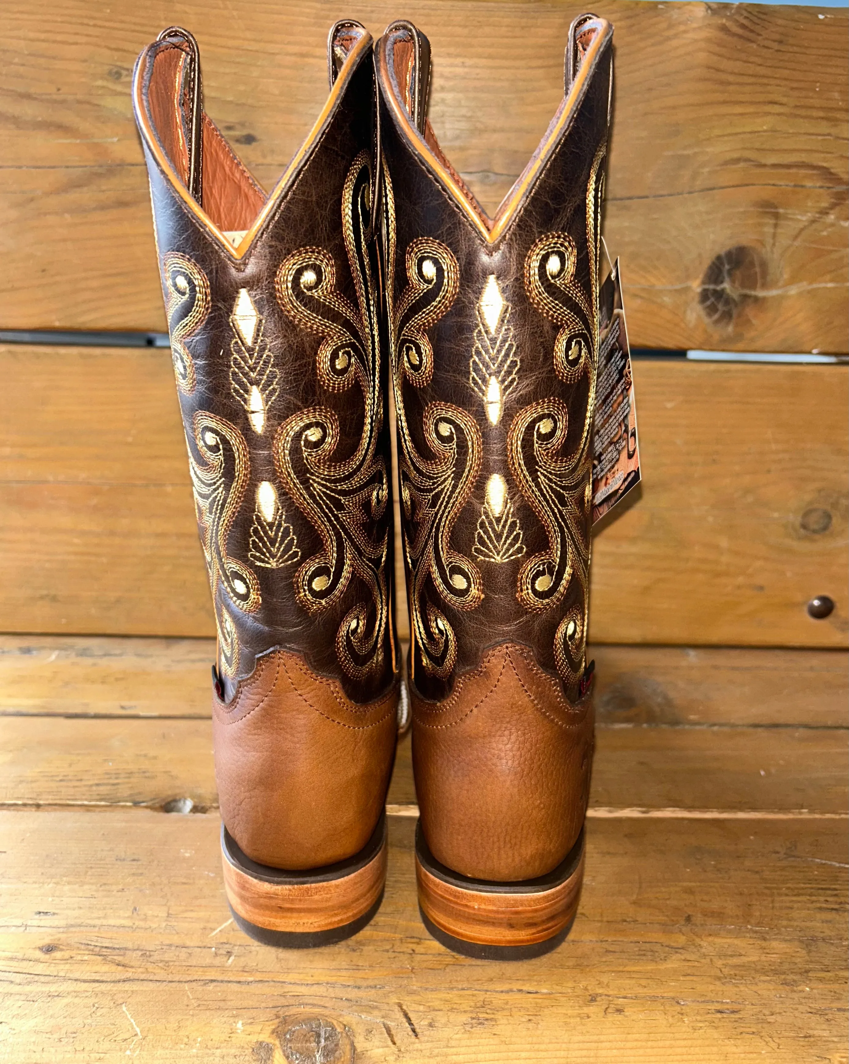 Artillero Men's Grizzly Honey Handcrafted Boots Italiana Solia