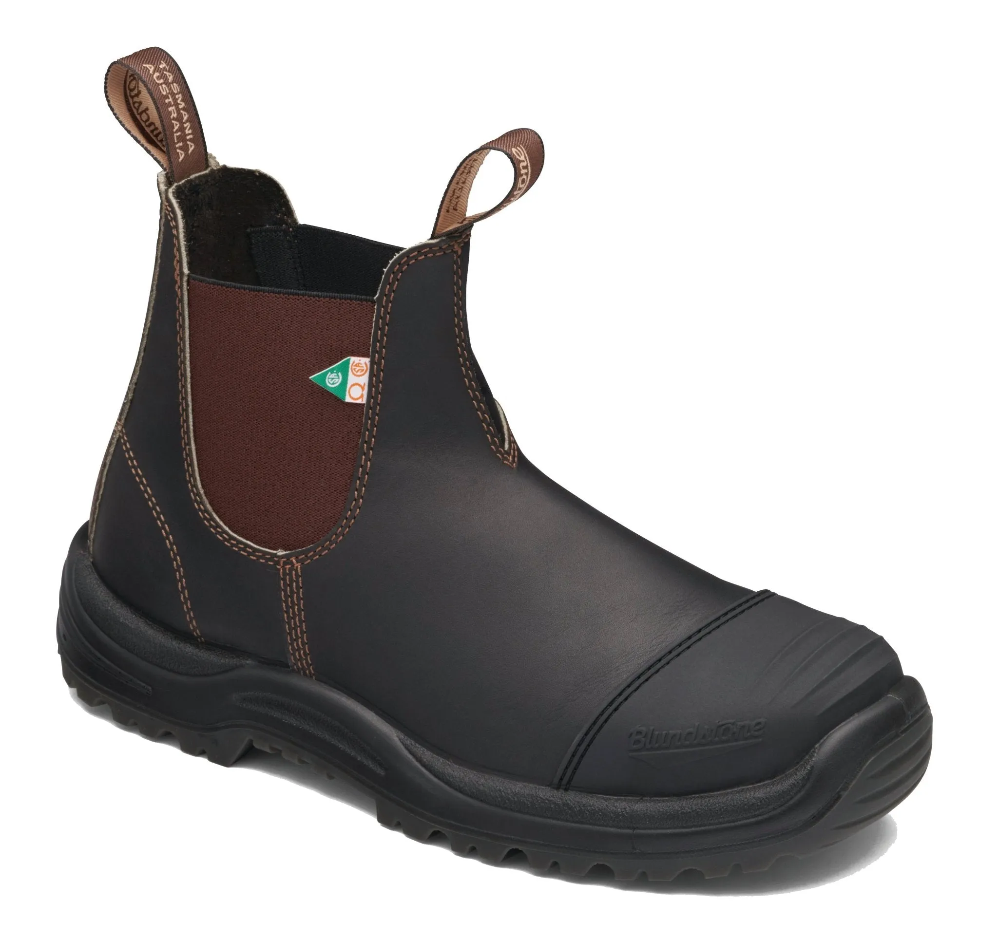 Blundstone 167 CSA Rubber Toe Stout Brown