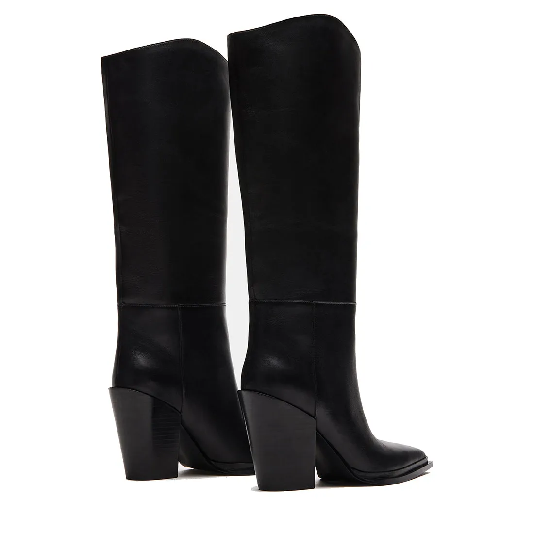 Bronty Boots BLACK LEATHER