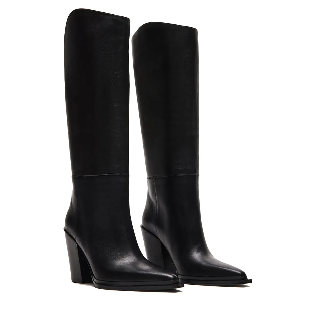 Bronty Boots BLACK LEATHER