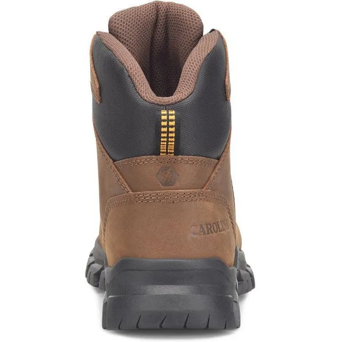 Carolina Men's Gruntz 6" Soft Toe Waterproof Work Boot -Brown- CA3093