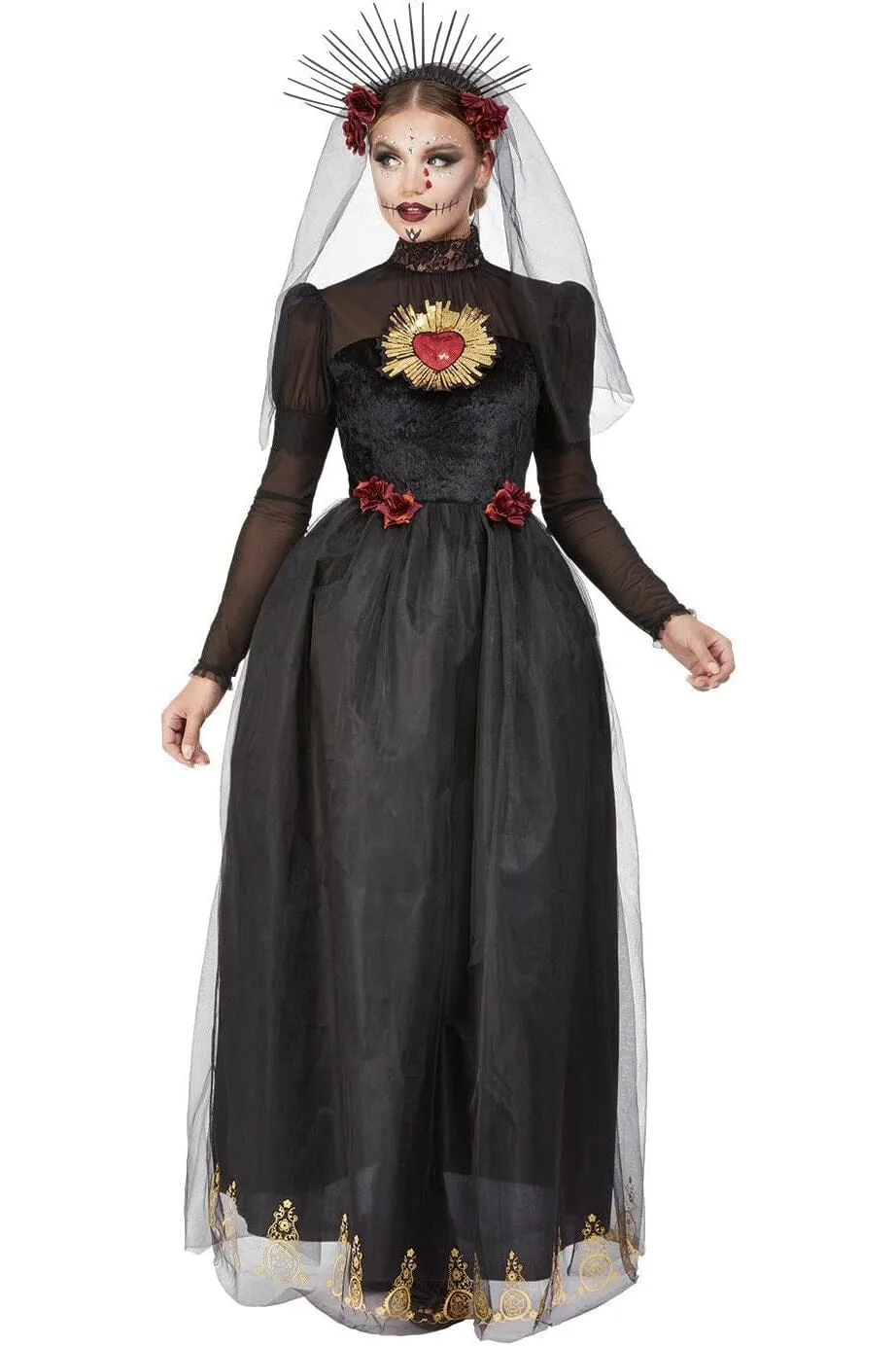 Day of the Dead Heart Bride Costume