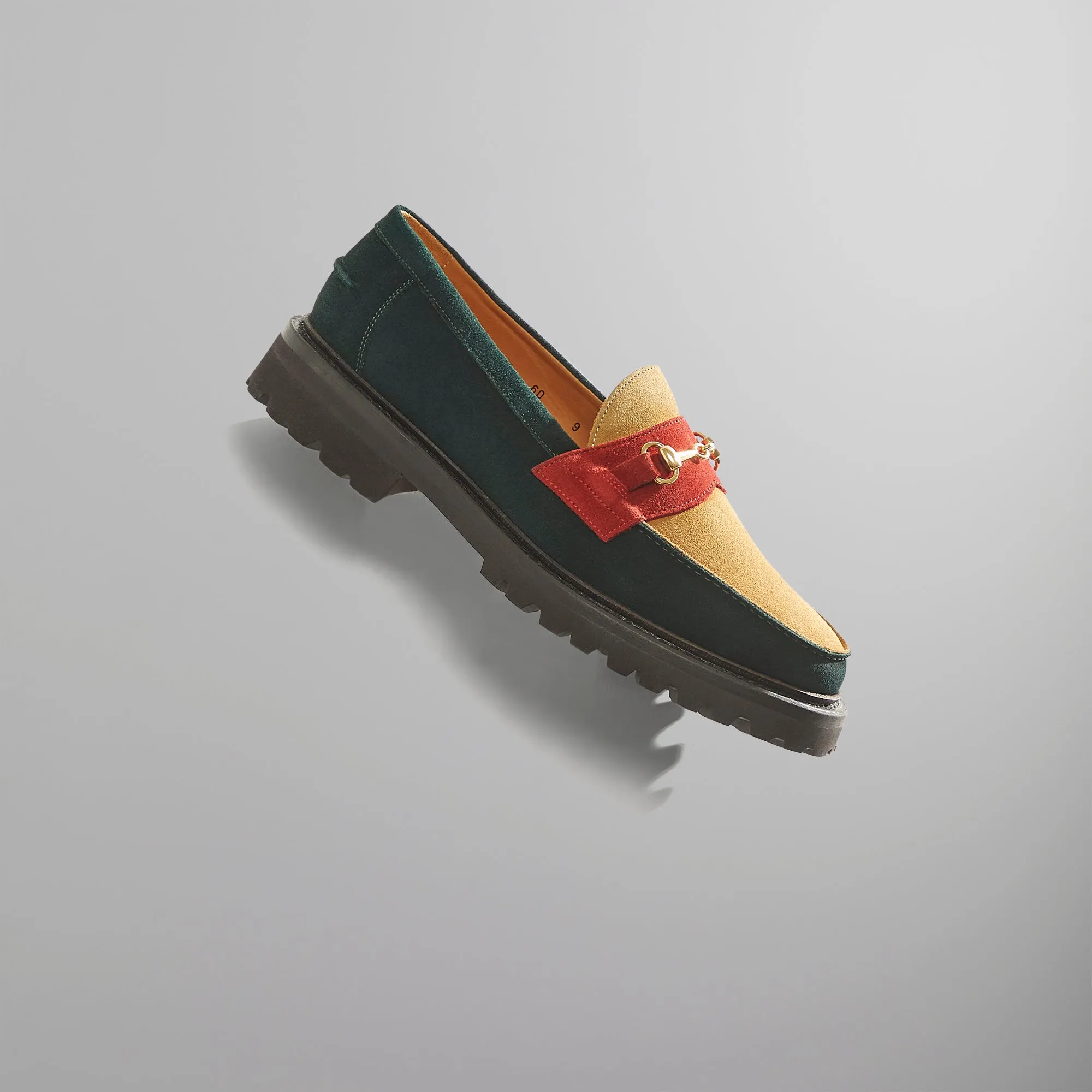 Kith for Blackstock & Weber The Mason Horse Bit Loafer - Emerald / Tan