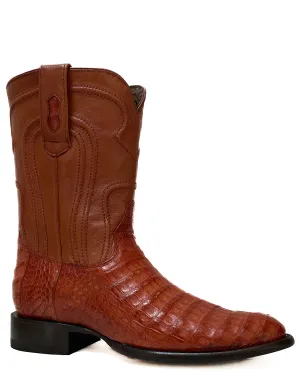 Mens Austin Roper-Style Western Boots with Durable Leather