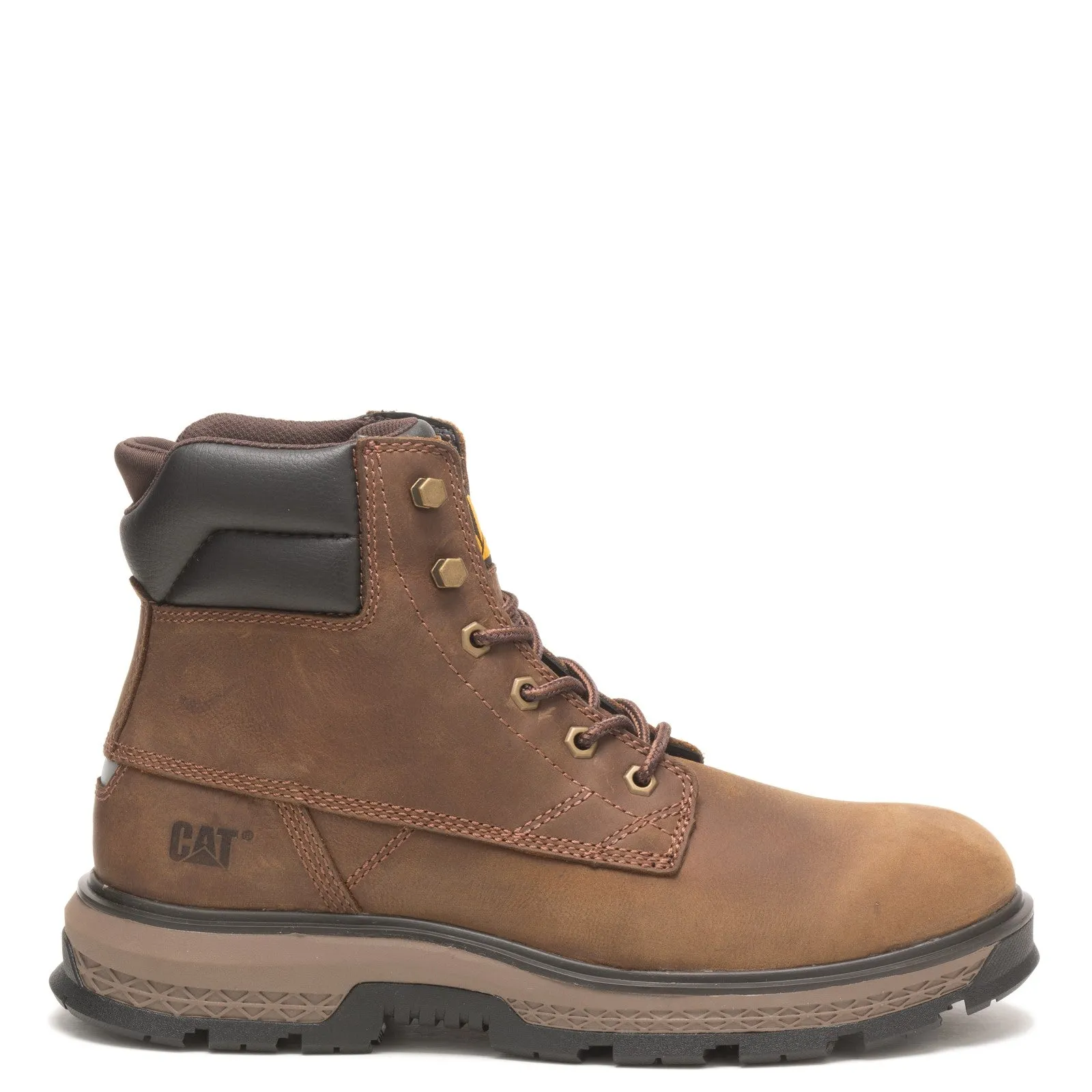 Mens Caterpillar Exposition Hiker 6-Inch Soft Toe Work Boot