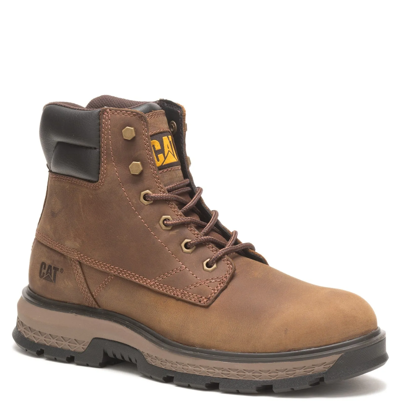 Mens Caterpillar Exposition Hiker 6-Inch Soft Toe Work Boot