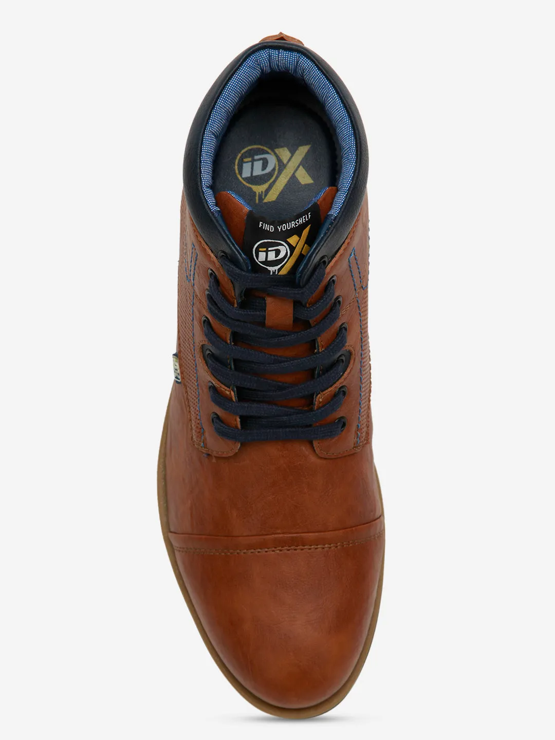 Men's Tan High Top Derby Boot (IX1021)