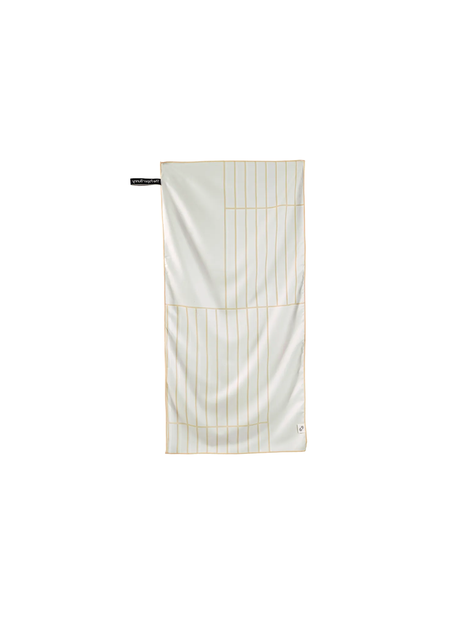 Mini Travel Towel (Stripes Cream)