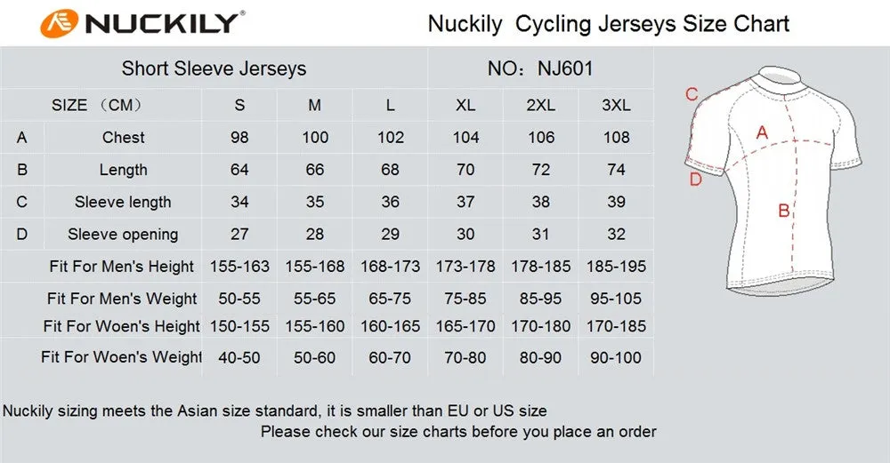 Nuckily Mycycology NJ601 Short Sleeves Cycling Jersey - Grey