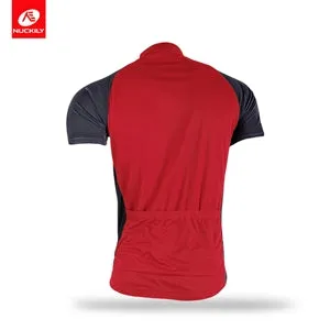 Nuckily Mycycology NJ601 Short Sleeves Cycling Jersey - Red