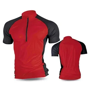 Nuckily Mycycology NJ601 Short Sleeves Cycling Jersey - Red