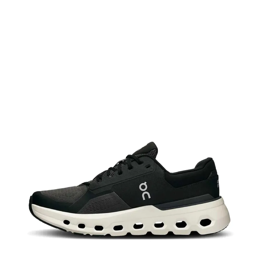 On Men's Cloudrunner 2 Sneaker in Eclipse/Black