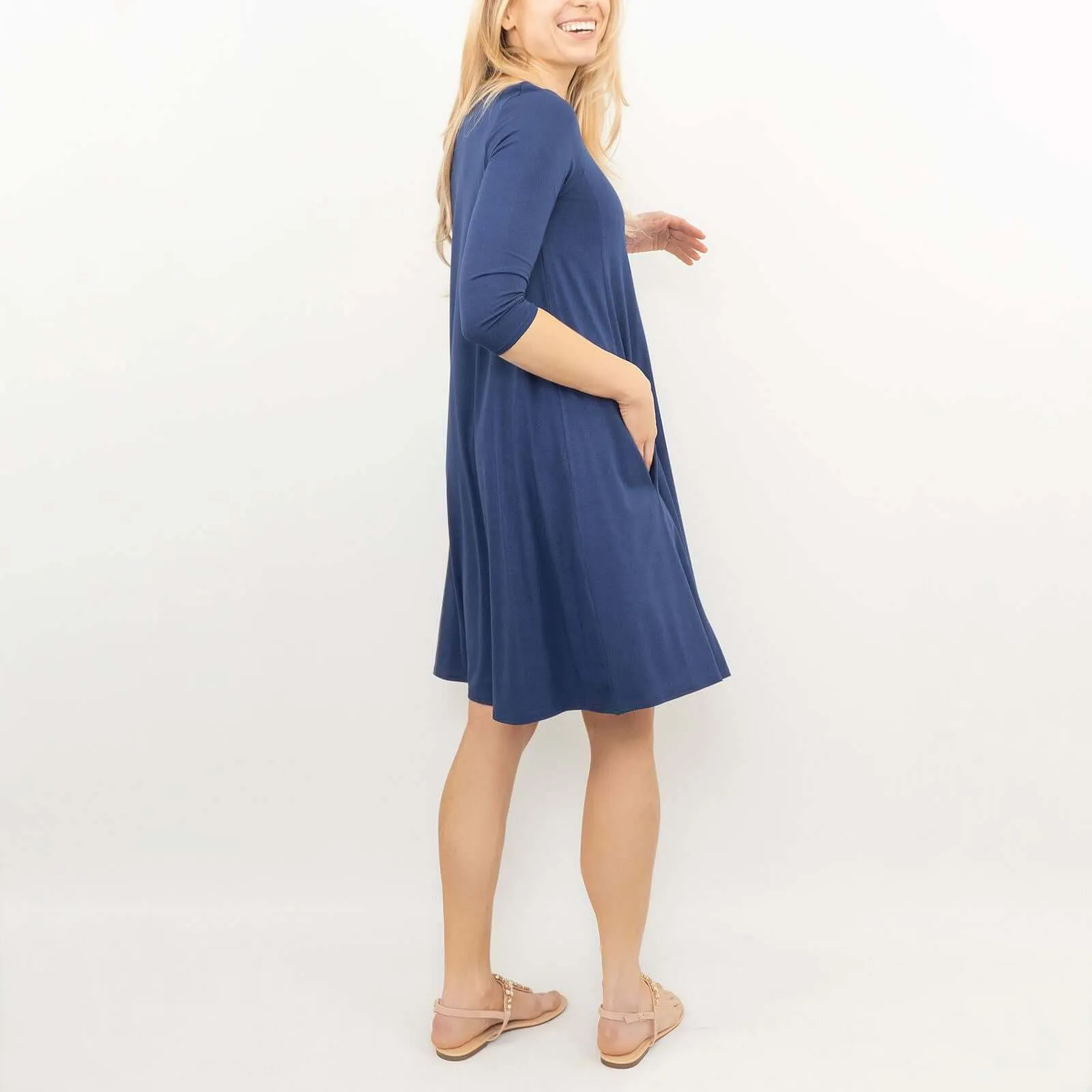 Phase Eight Chrissy Jersey Casual Swing Dress