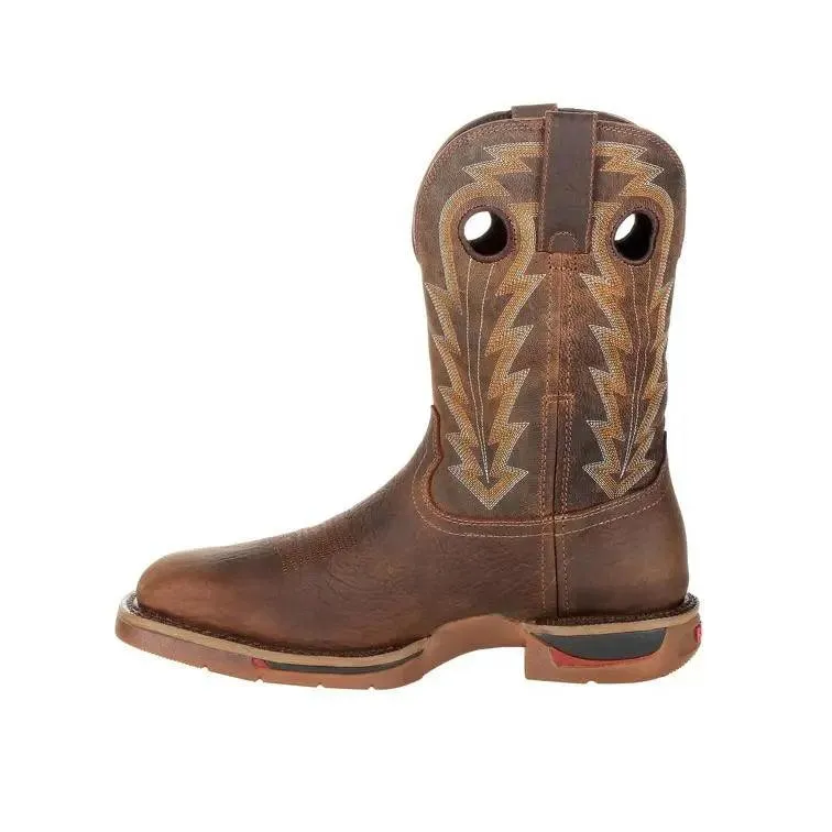 Rocky Men's Long Range Composite Toe Waterproof Western Boot RKW0303