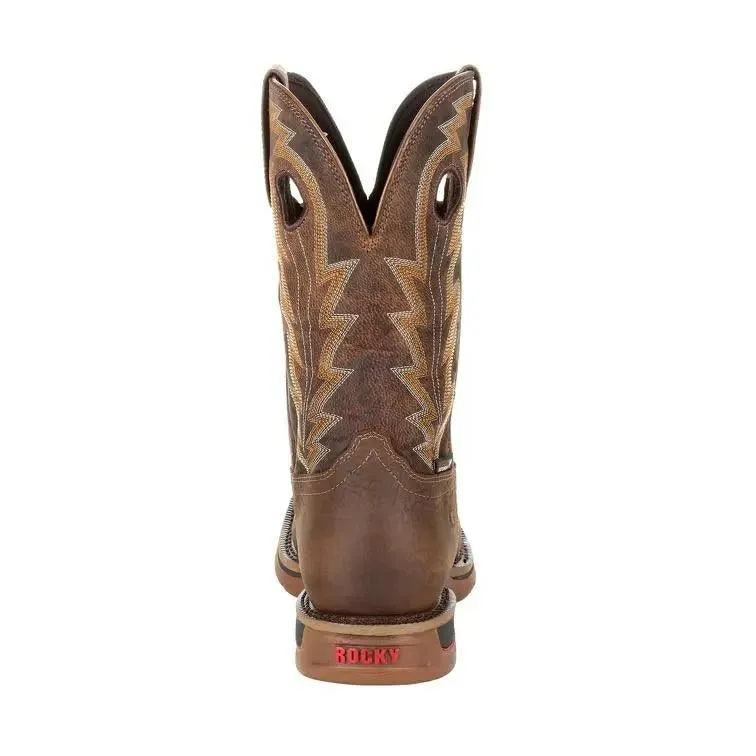 Rocky Men's Long Range Composite Toe Waterproof Western Boot RKW0303