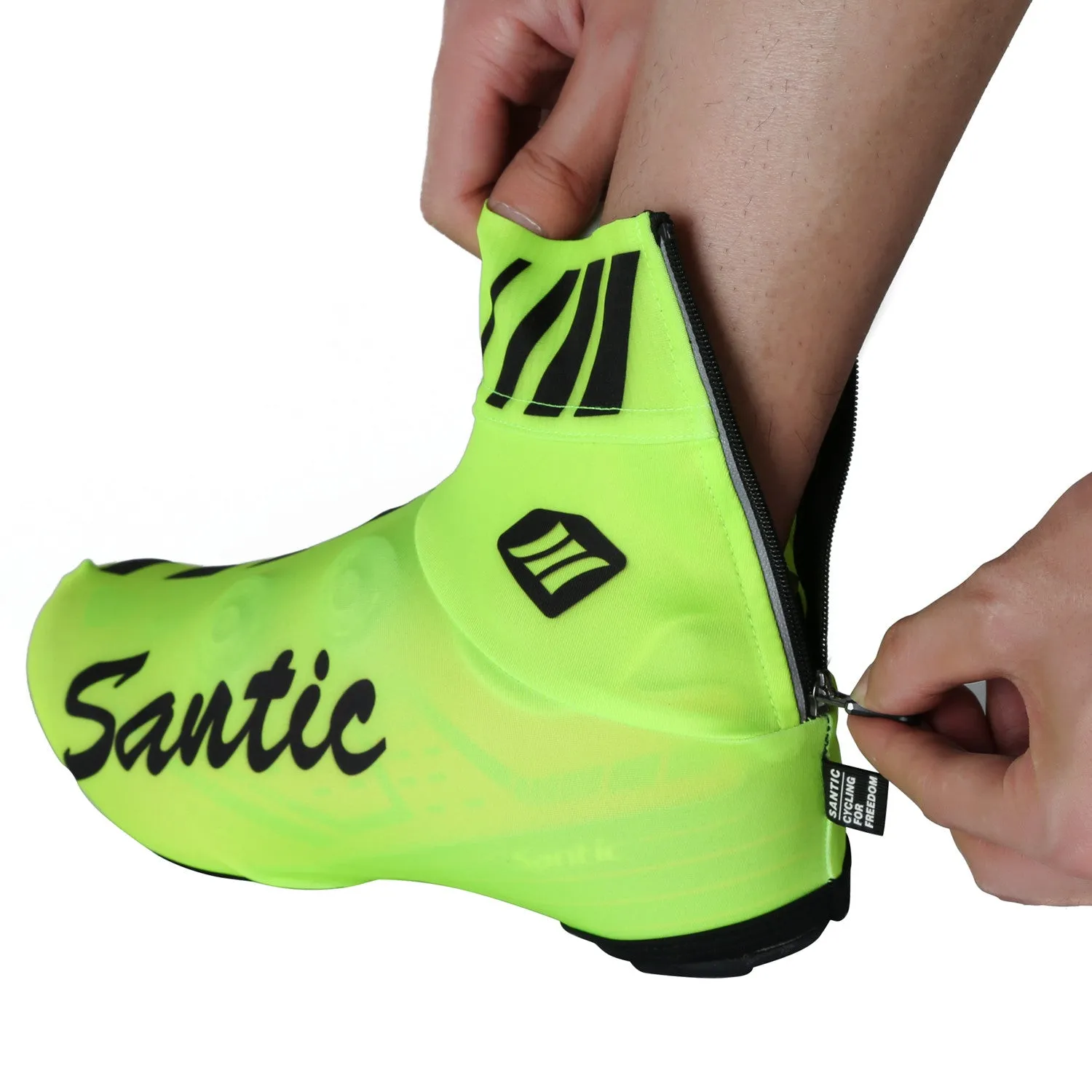 Santic Lampe Green Men Cycling Overshoes