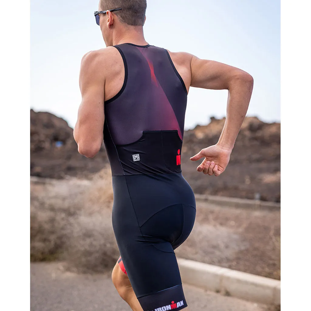 Santini Ironman IKAIKA Sleeveless Trisuit - Red