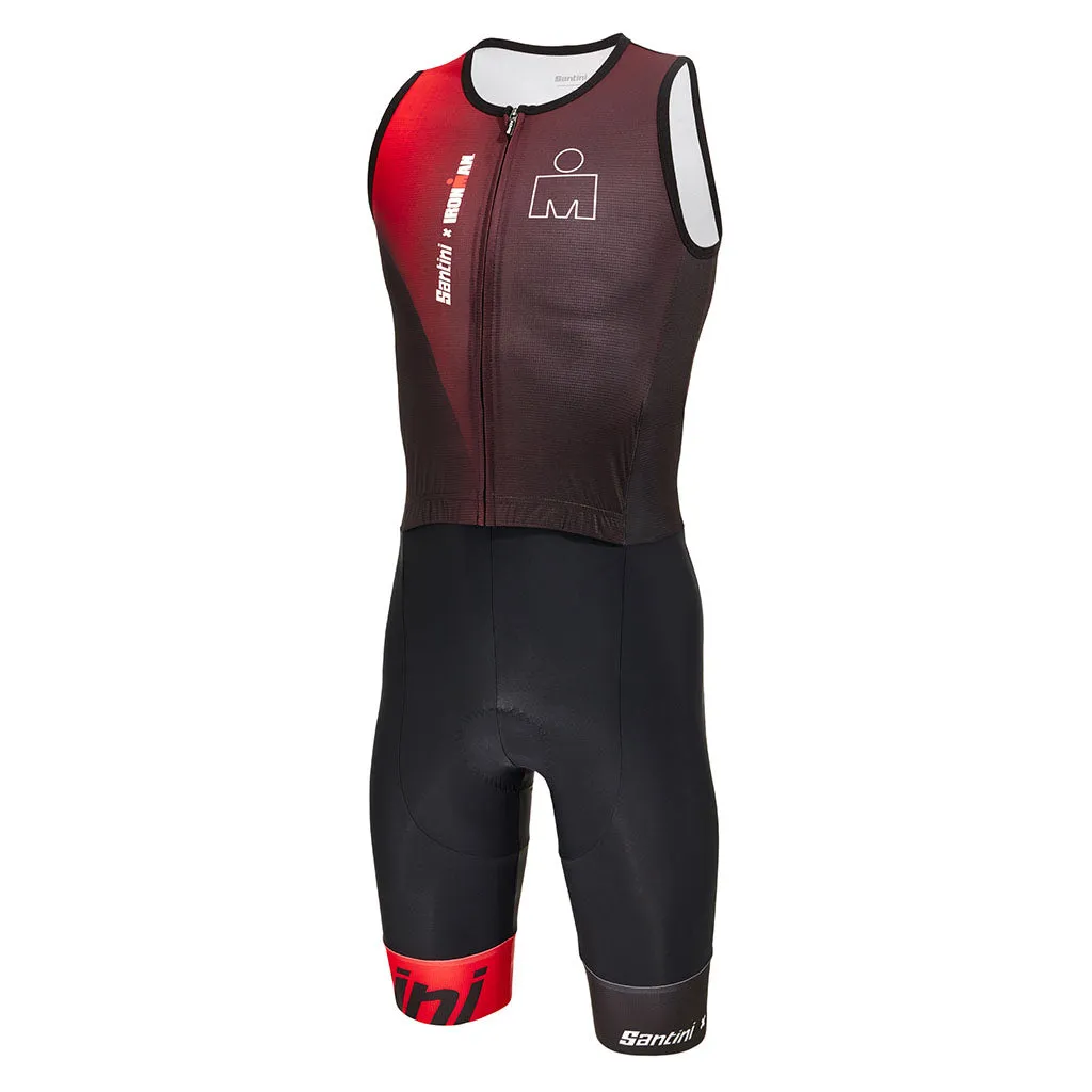 Santini Ironman IKAIKA Sleeveless Trisuit - Red