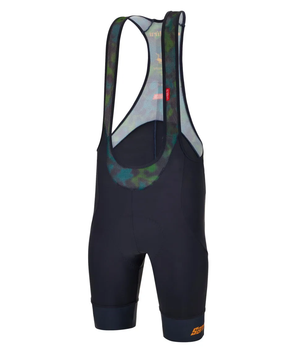 Santini La Vuelta Angliru Bibshorts - Titanium