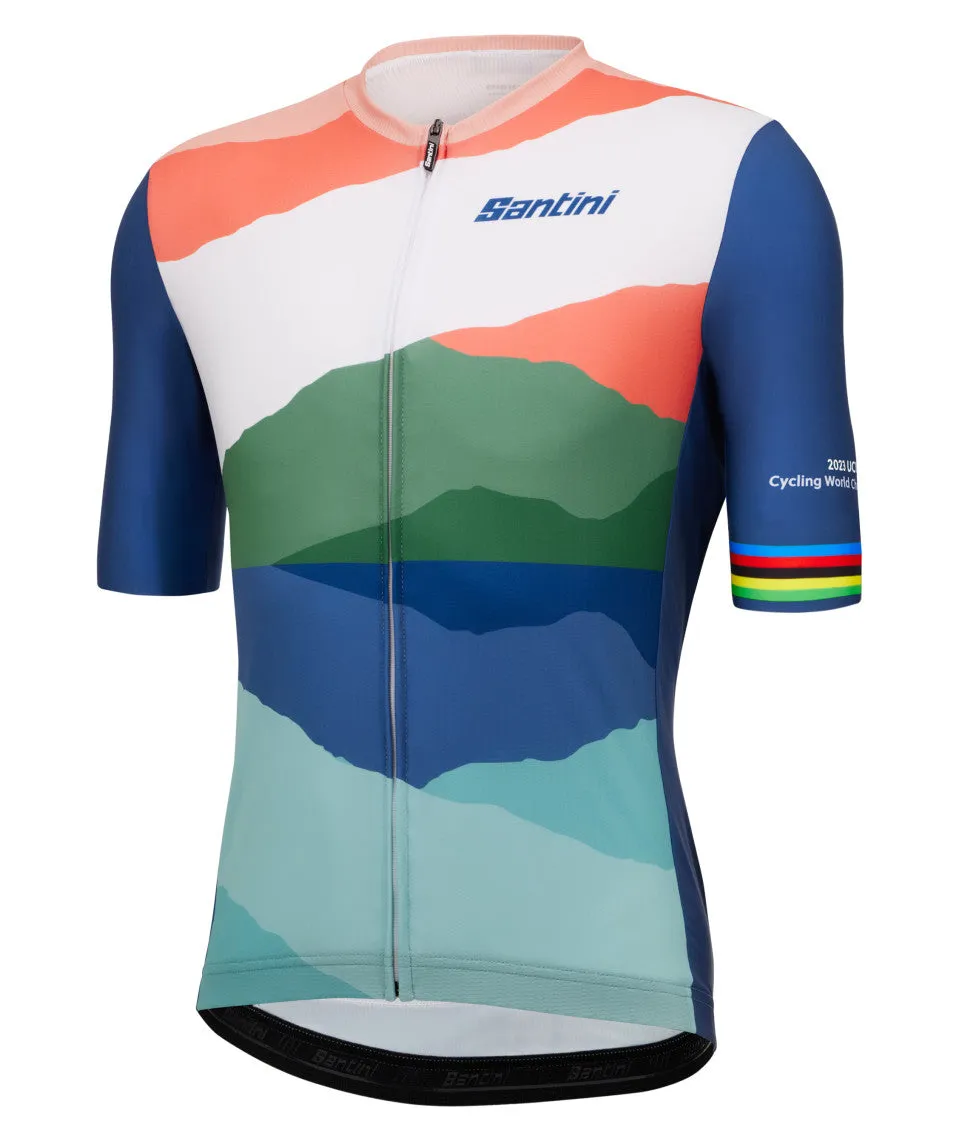 Santini UCI World Championships Cloudscape Jersey - Print