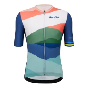 Santini UCI World Championships Cloudscape Jersey - Print