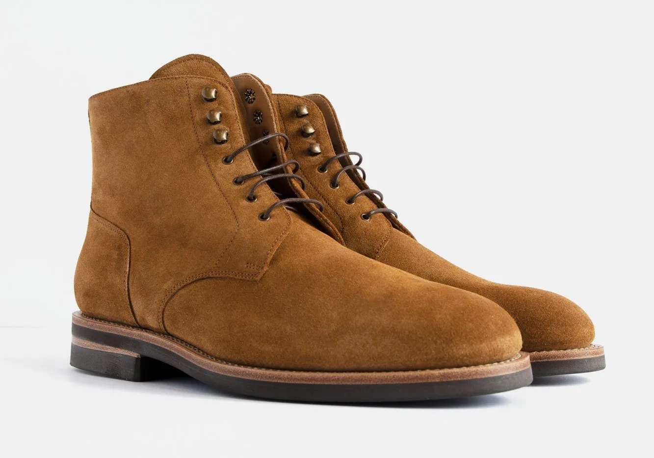 Tangier Brown Strickland Suede Boot