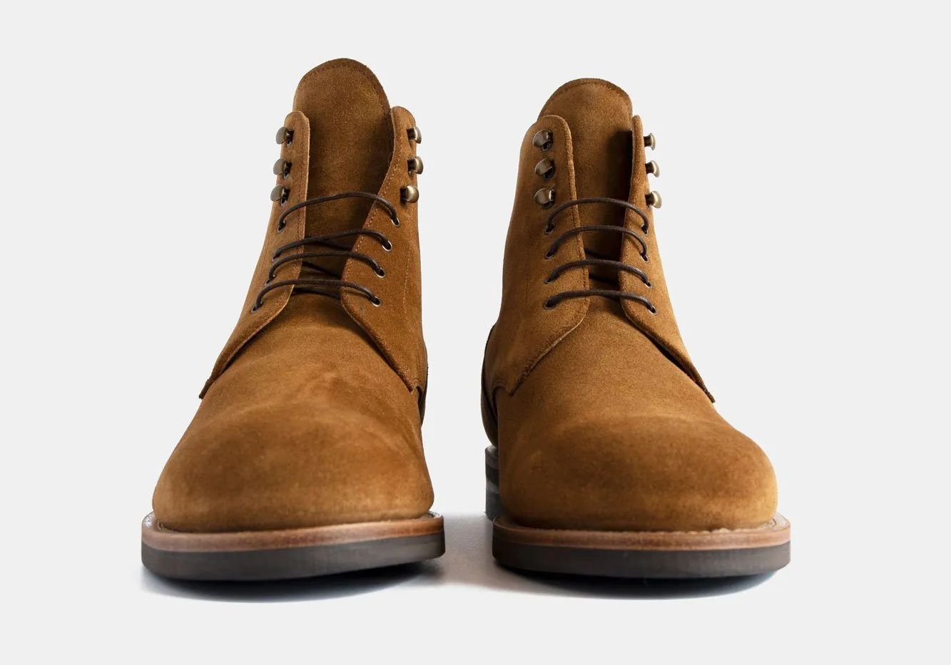 Tangier Brown Strickland Suede Boot