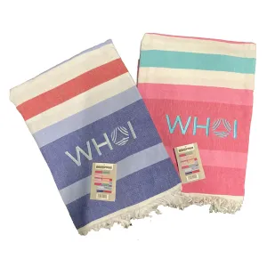 WHOI Logo Beach Towel