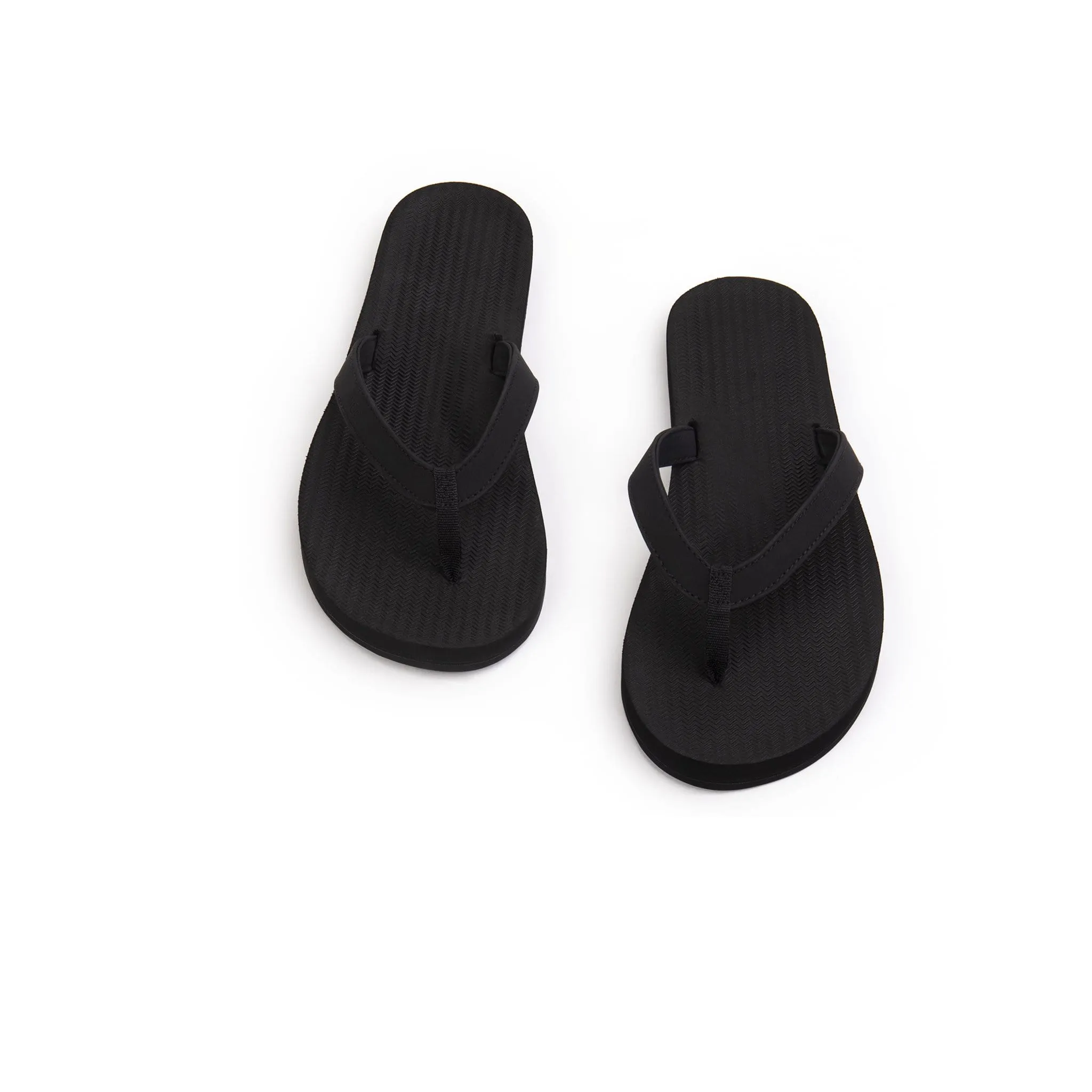 Women's Flip Flops - Black